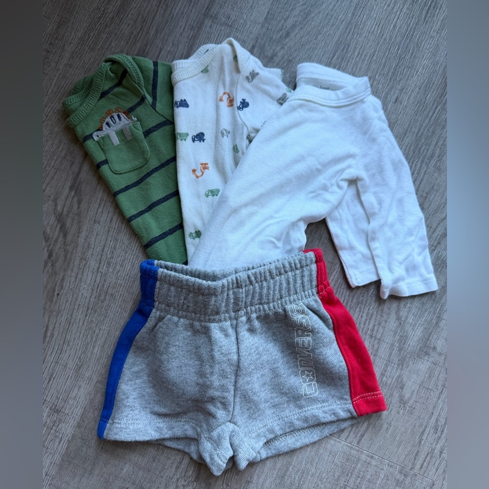 Converse & Assorted Brands Baby Apparel Set of 5